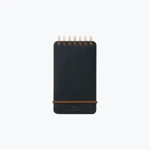 Midori - Notebook - Wire-O - A6 - Black