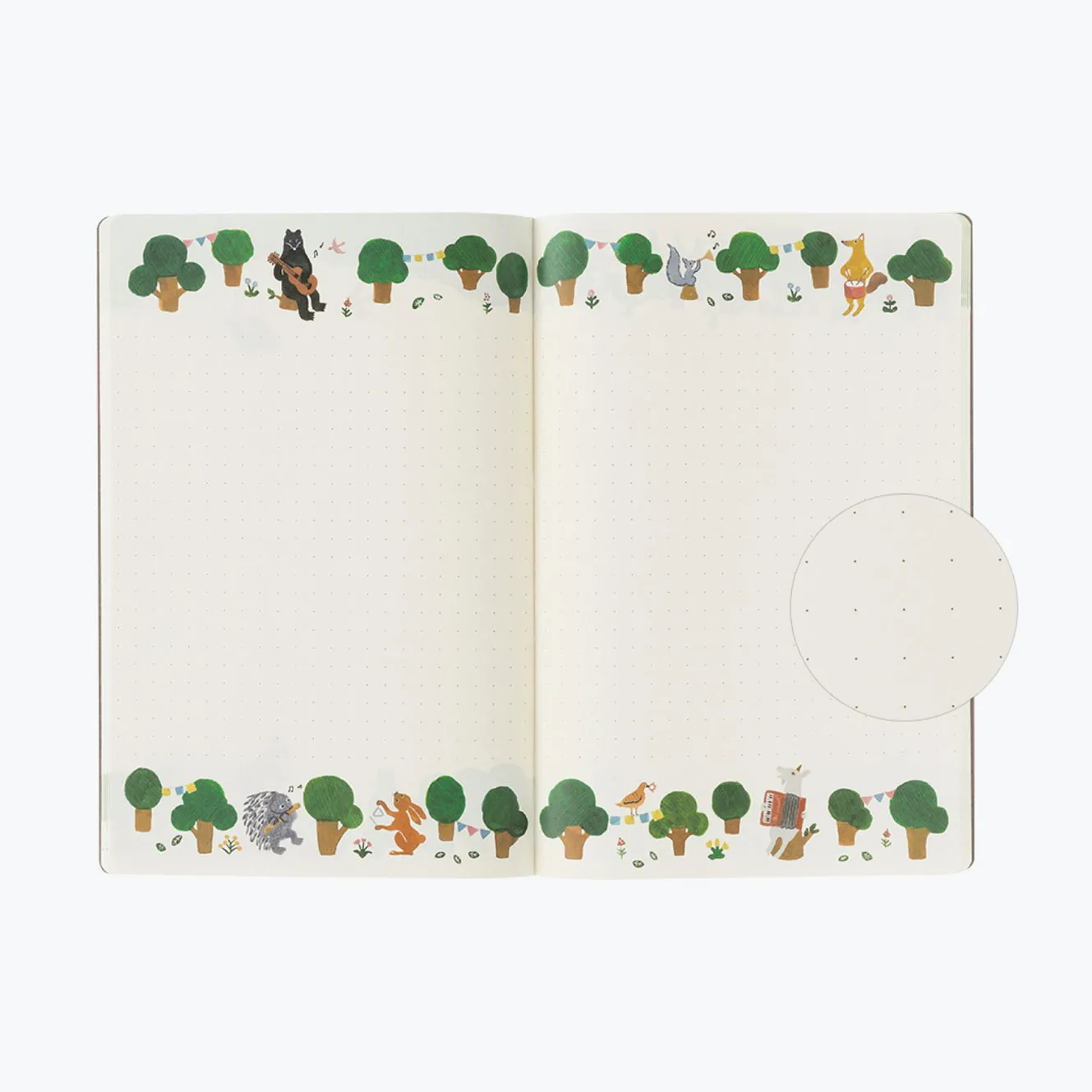 Midori - Notebook - Yuru Log - B6 - Forest Animals