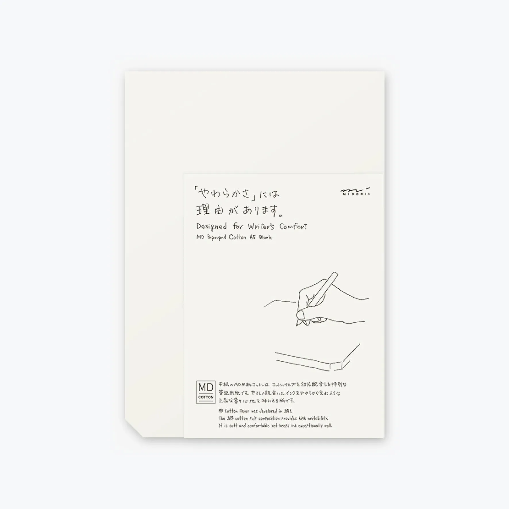 Midori - Notepad - MD Paper - A5 - Cotton