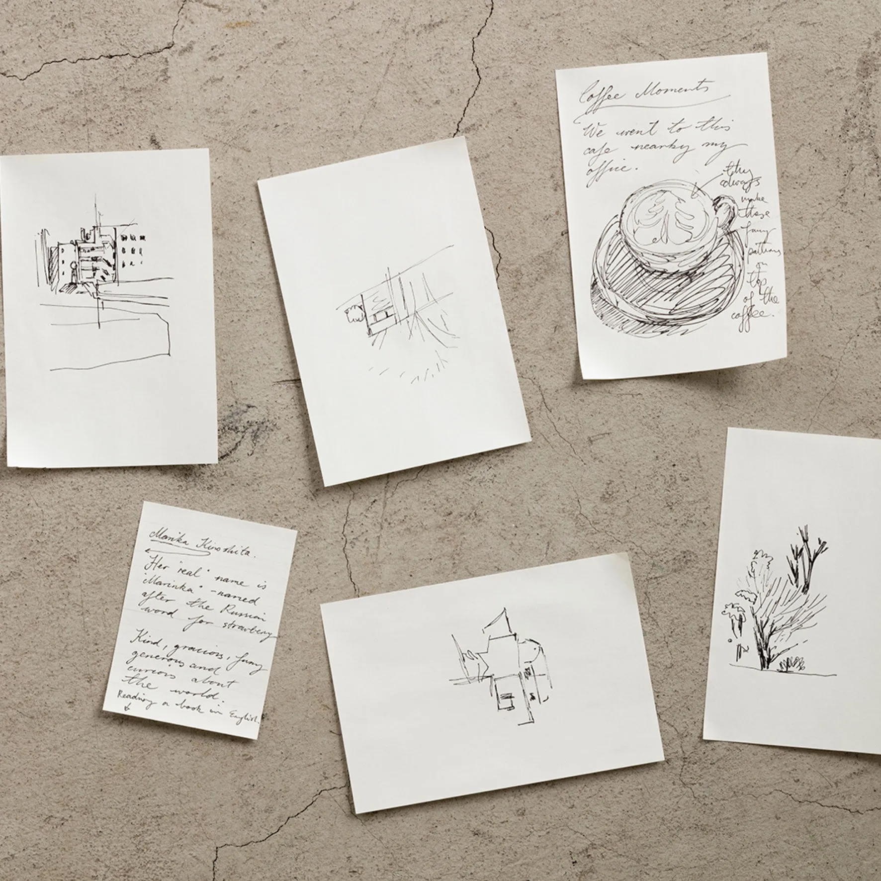 Midori - Notepad - Sticky - A7 - Frame