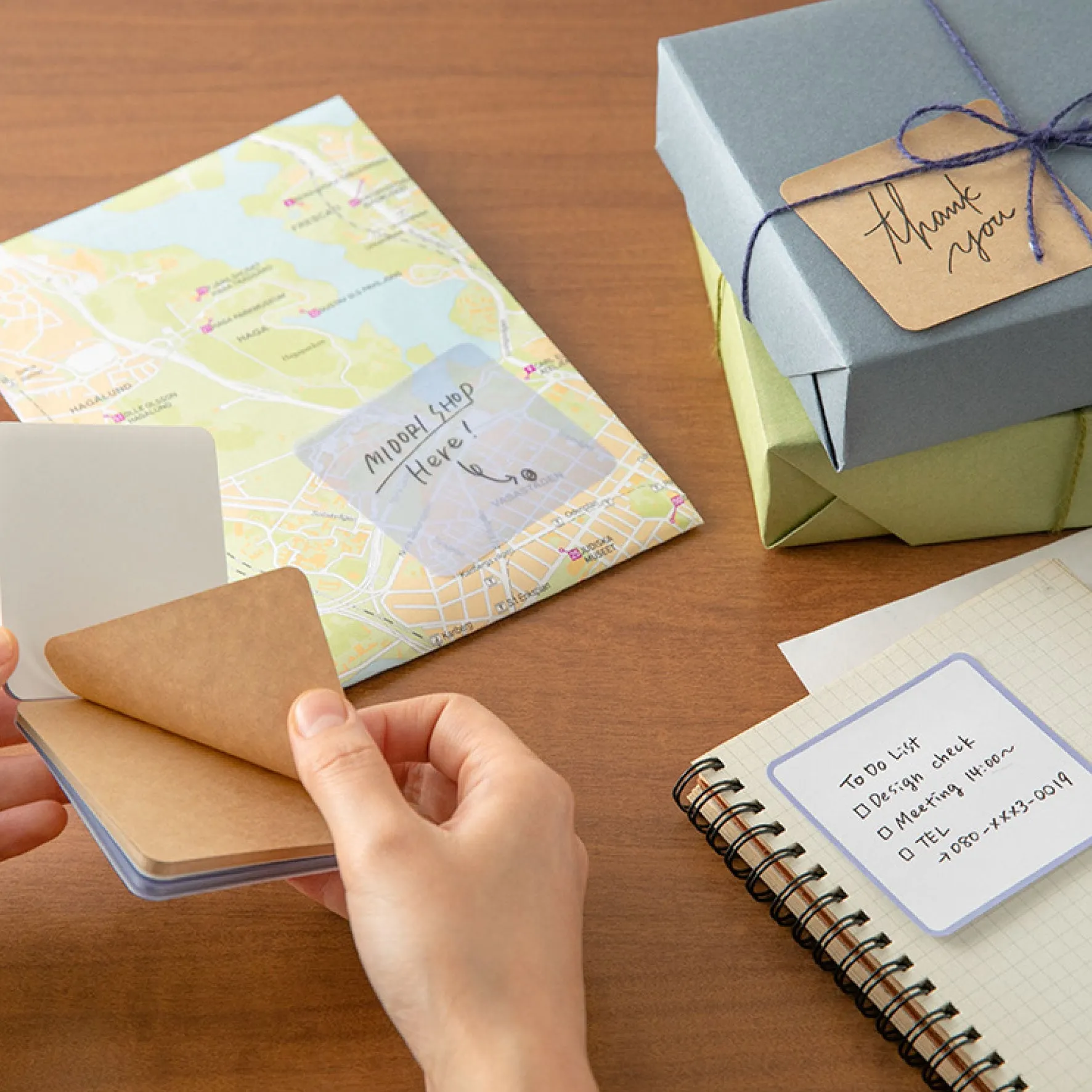 Midori - Notepad - Sticky Notes - Blue