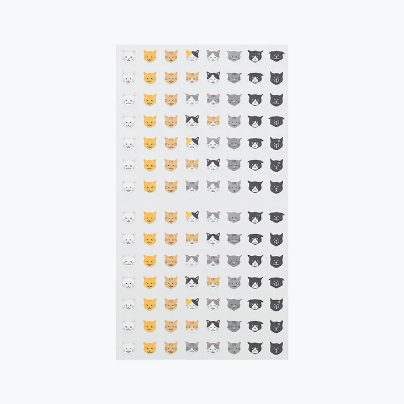 Midori - Planner Sticker - Seal Collection - Cats
