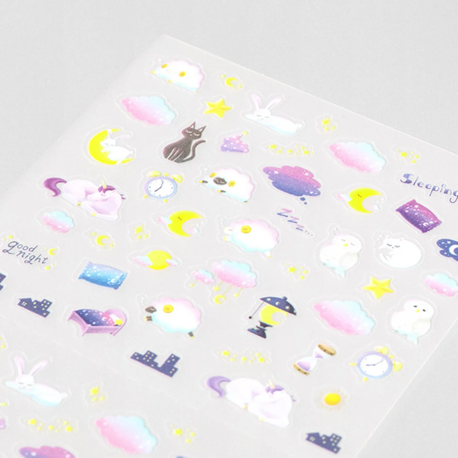 Midori - Planner Sticker - Seal Collection - Night