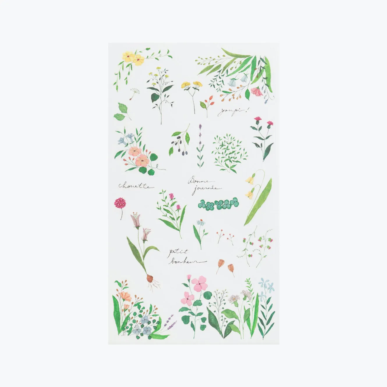 Midori - Sticker Seal - Transfer - Flowers
