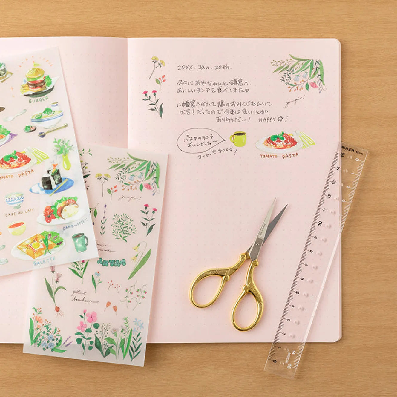 Midori - Sticker Seal - Transfer - Lunch