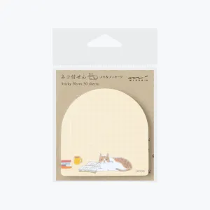 Midori - Sticky Notes - Cat Books