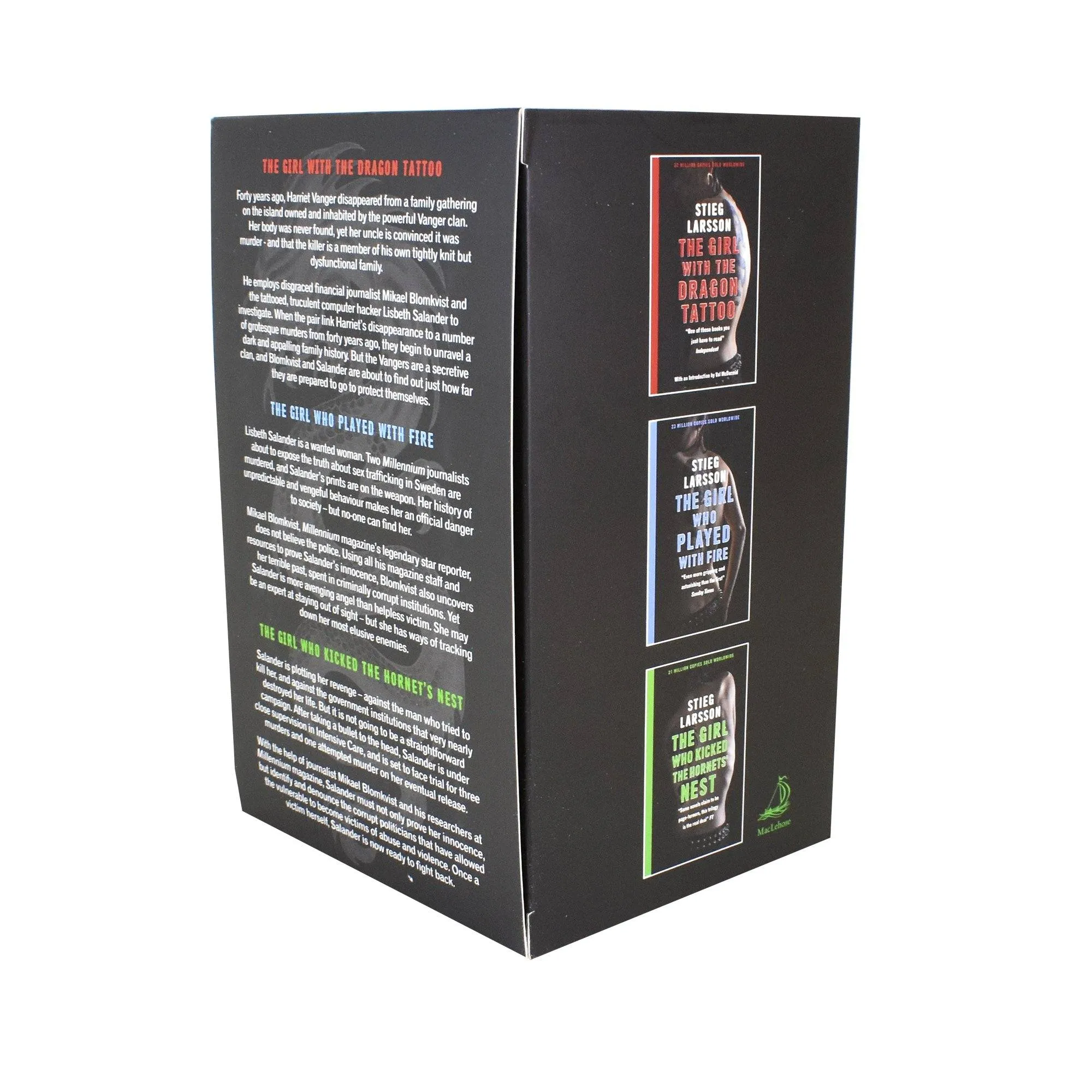 Millennium Series by Stieg Larsson: Books 1-3 Box Set - Fiction - Paperback