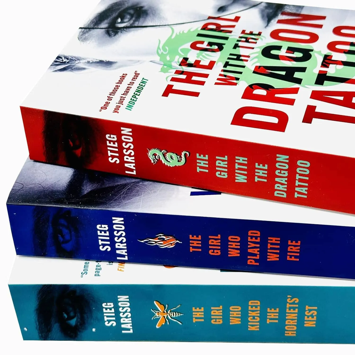 Millennium Series by Stieg Larsson (Volume 1-3) Collection 3 Books Set - Fiction - Paperback