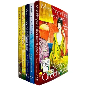 Miss Phryne Fisher Investigates By Kerry Greenwood 5 Books Collection Set - Fiction - Paperback