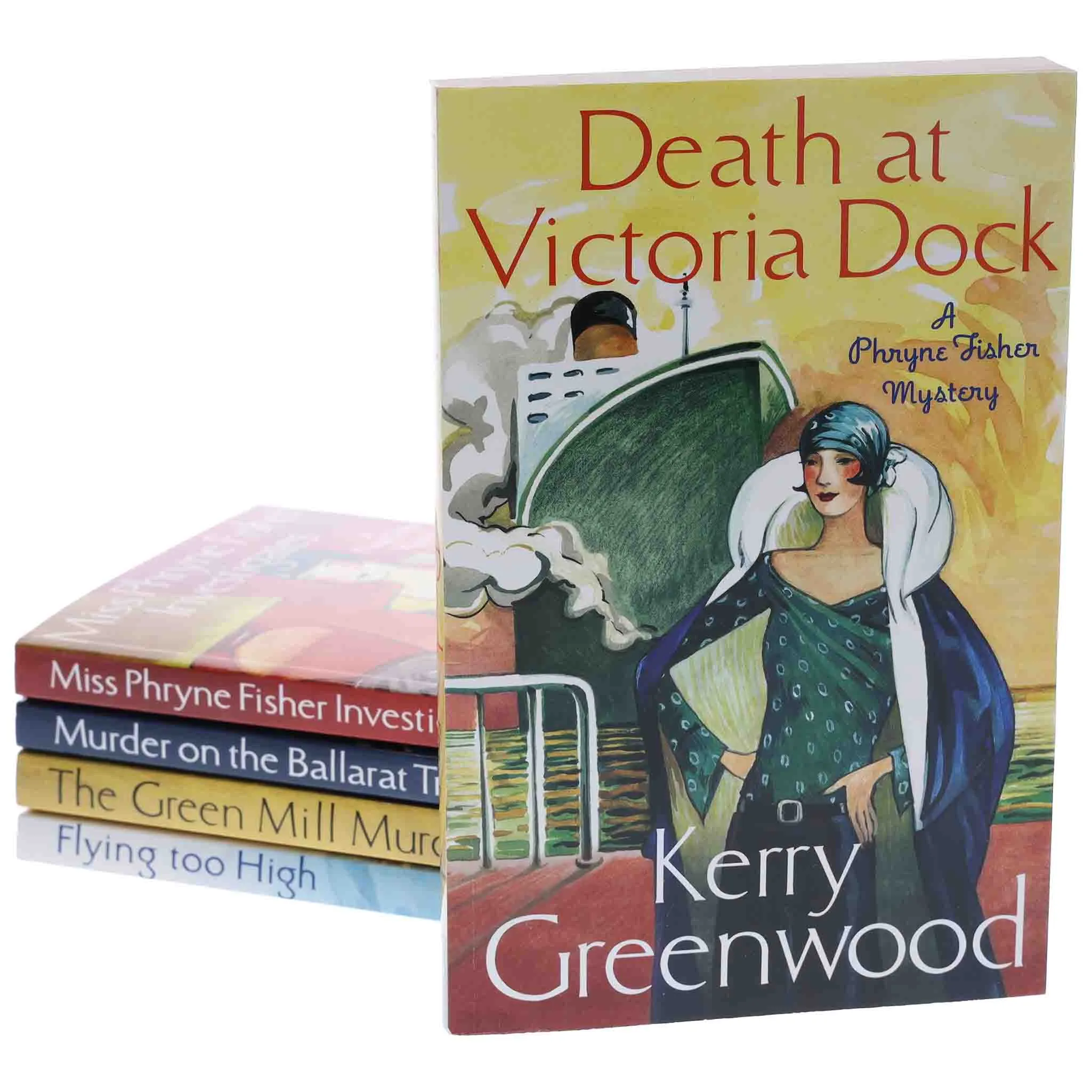 Miss Phryne Fisher Investigates By Kerry Greenwood 5 Books Collection Set - Fiction - Paperback