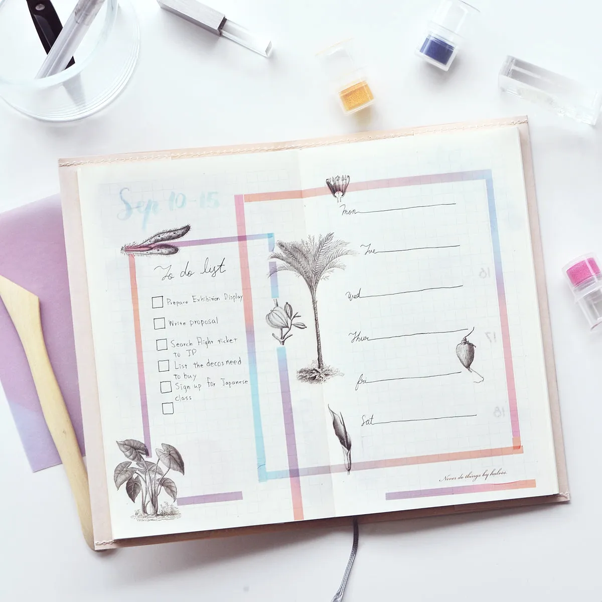MU Lifestyle - Planner Sticker - Print On - #029 <Outgoing>