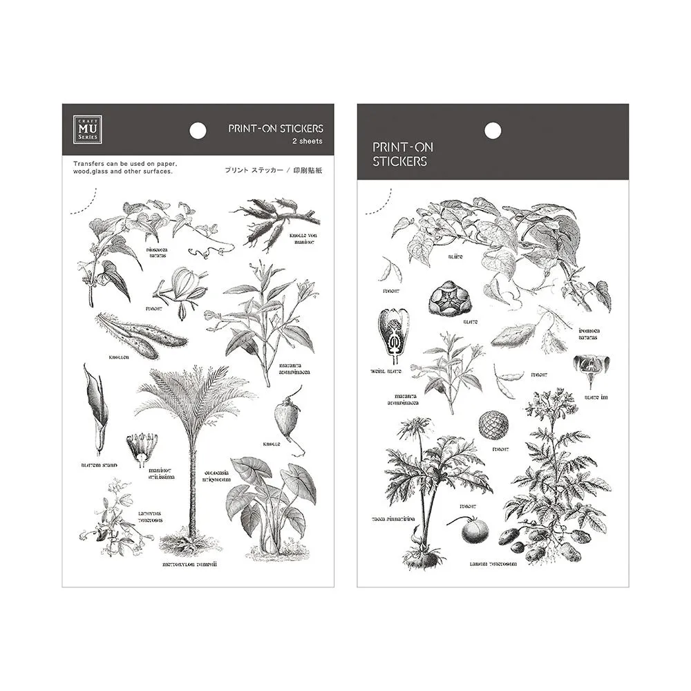MU Lifestyle - Planner Sticker - Print On - #029 <Outgoing>