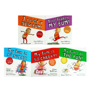 New Bum Series by Dawn McMillan 5 Book Collection Set - Ages 3-6 - Paperback