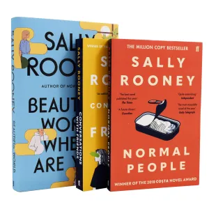 Normal People, Conversations with Friends & Beautiful World, Where Are You By Sally Rooney: 3 Book Collection Set - Fiction - Hardback/Paperback