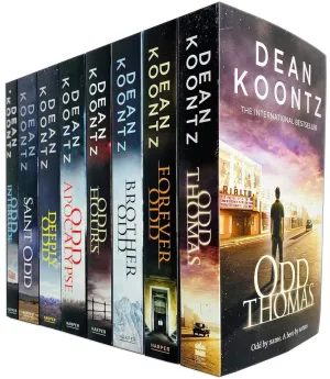 Odd Thomas Series by Dean Koontz Complete 8 Books Collection Set - Fiction - Paperback