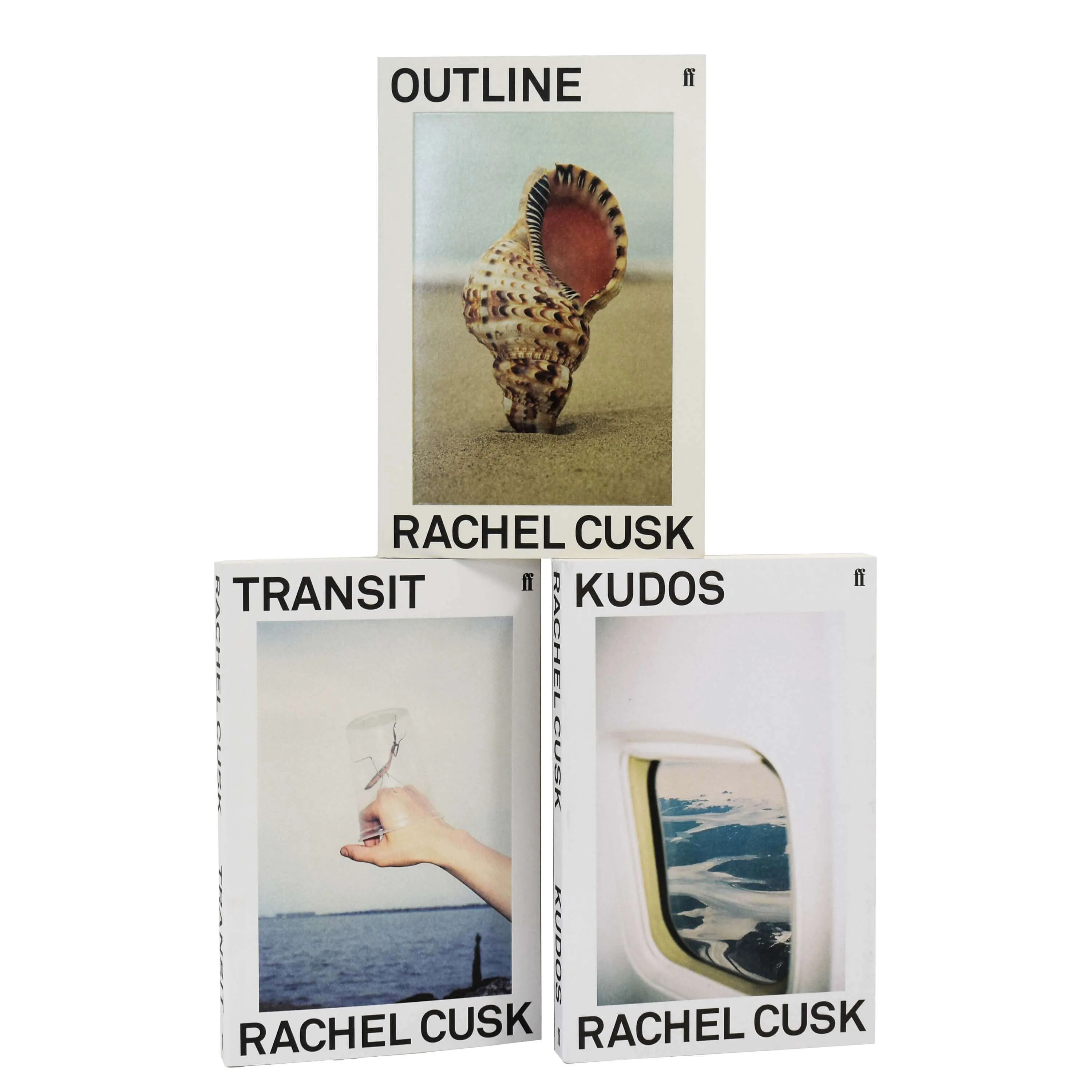 Outline Trilogy by Rachel Cusk 3 Books Collection Set (Transit, Kudos) - Fiction - Paperback
