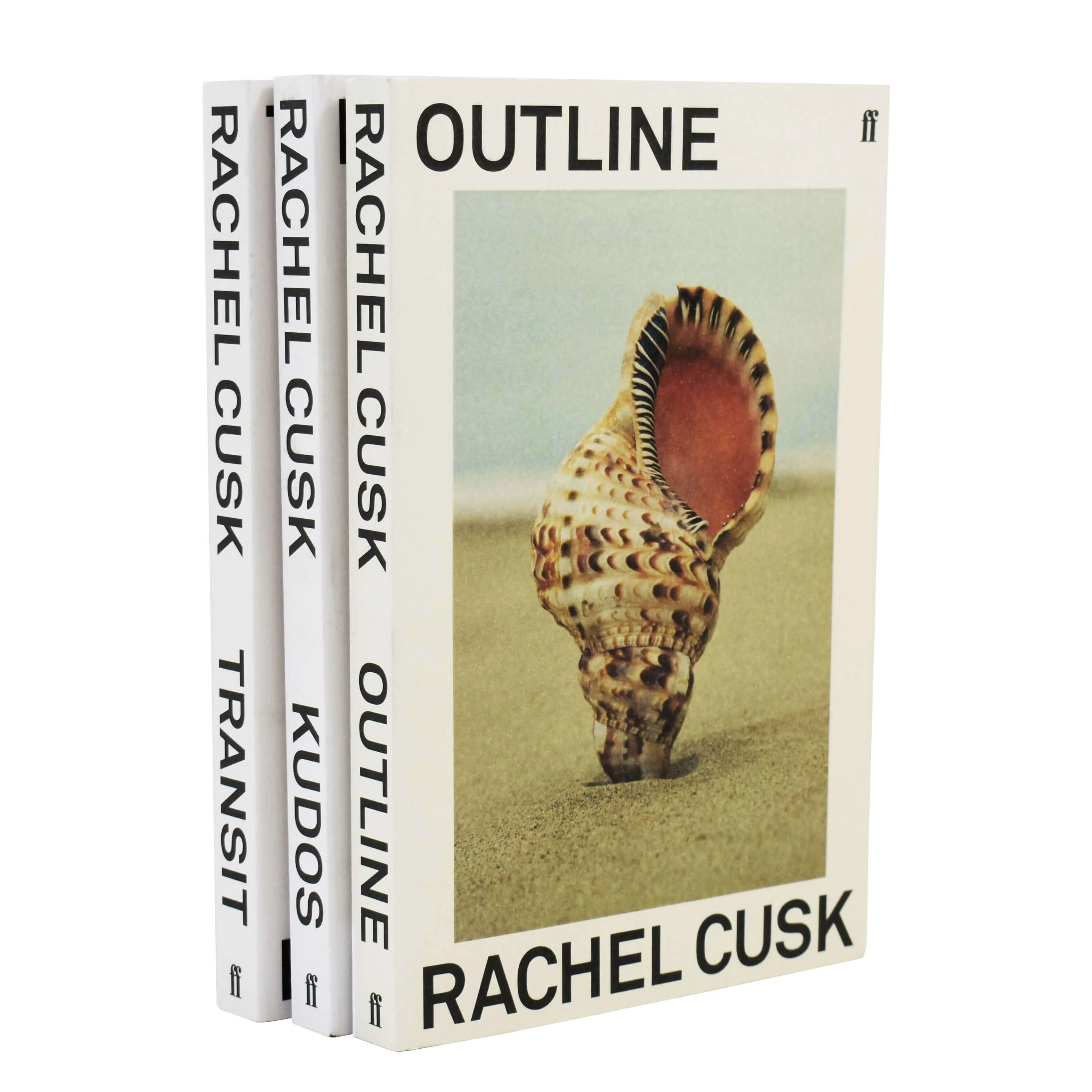 Outline Trilogy by Rachel Cusk 3 Books Collection Set (Transit, Kudos) - Fiction - Paperback