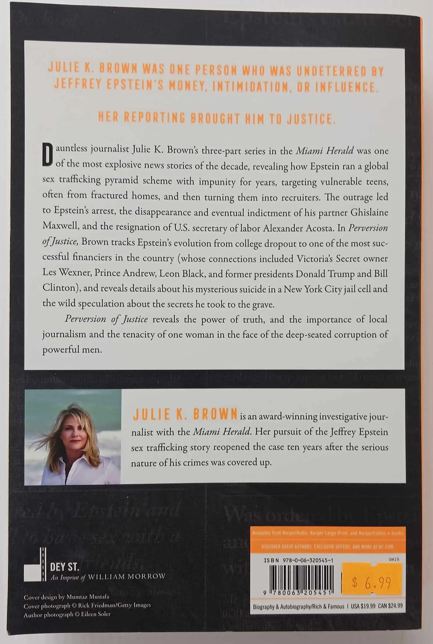 PERVERSION OF JUSTICE - Julie K. Brown