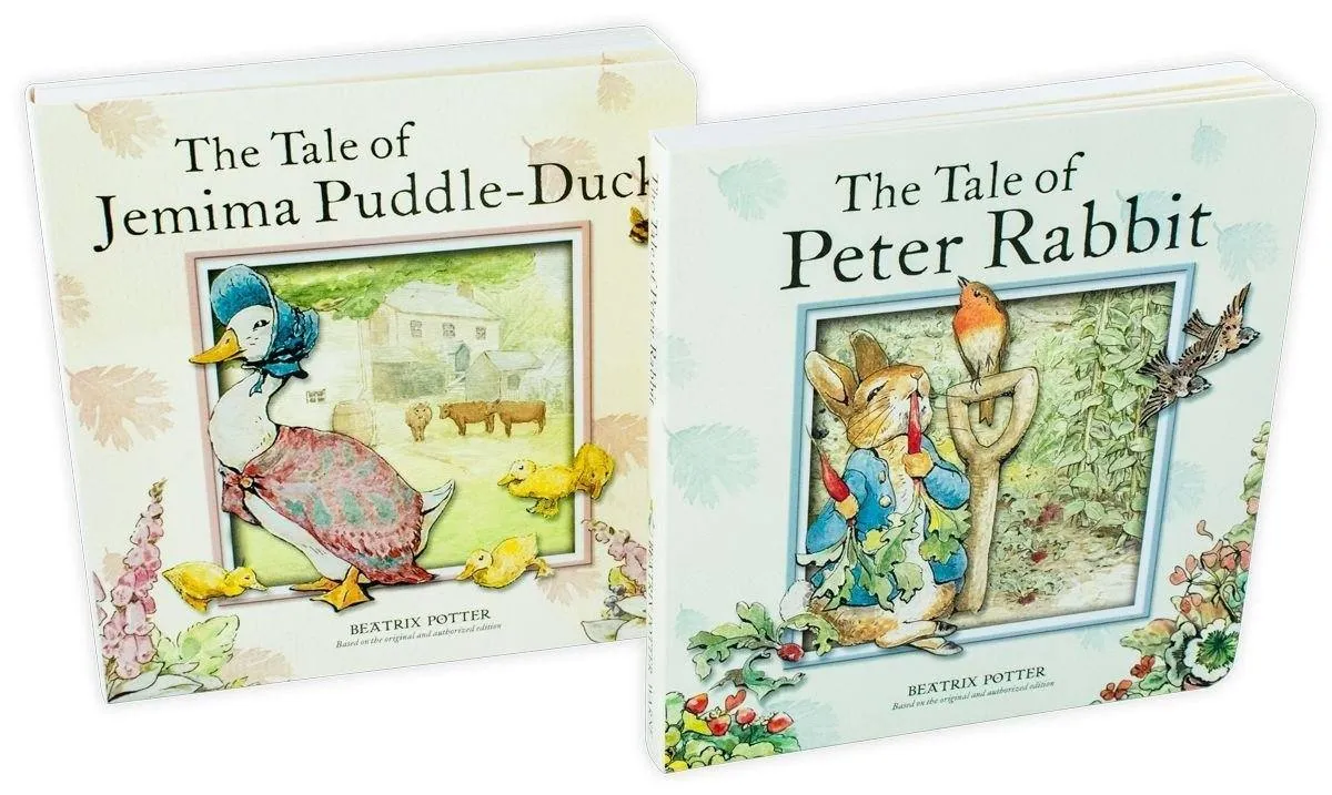 Peter Rabbit 2 Board Book Collection - Ages 0-5 - Board Books - Beatrix Potter