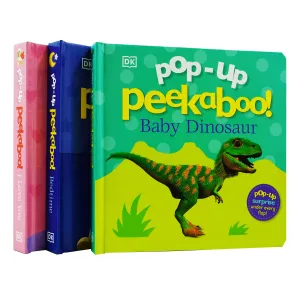Pop-Up Peekaboo! 3 Books Collection: Surprise Under Every Flap! By DK - Ages 0-5 - Board Book