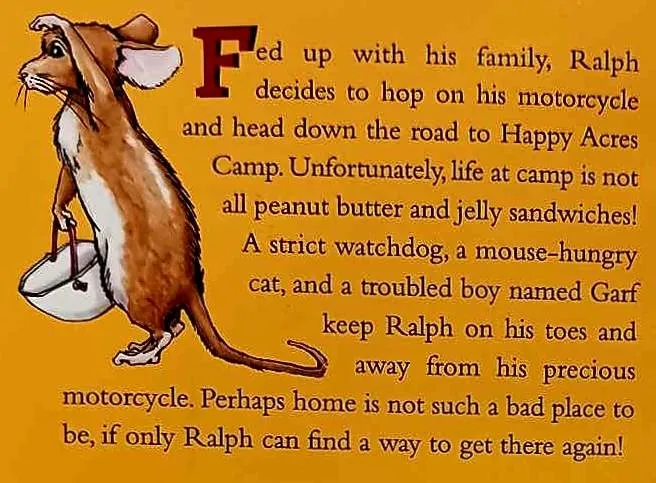 RUNAWAY RALPH - Beverly Cleary