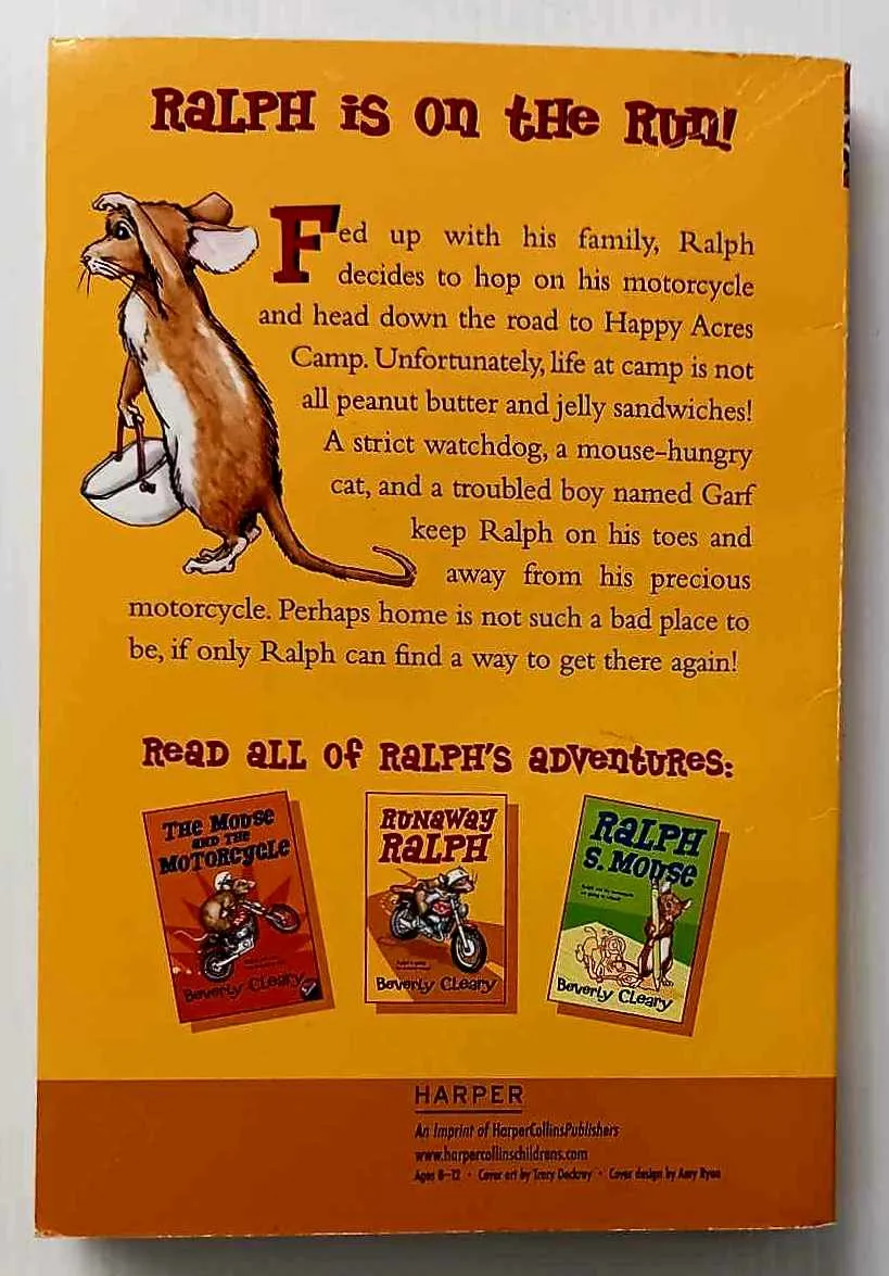 RUNAWAY RALPH - Beverly Cleary