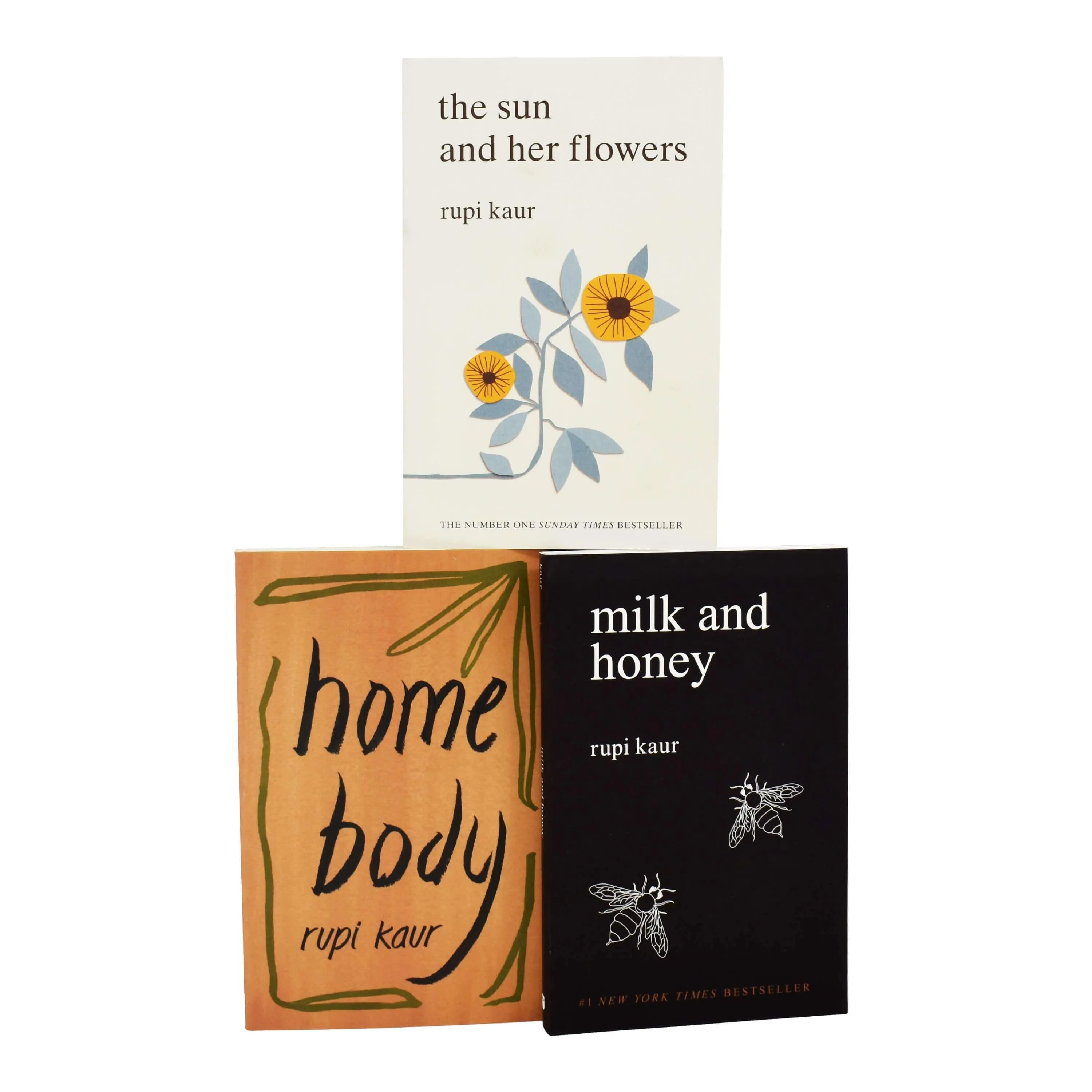 Rupi Kaur 3 Poetry Books Collection Box Set - Non-Fiction - Paperback