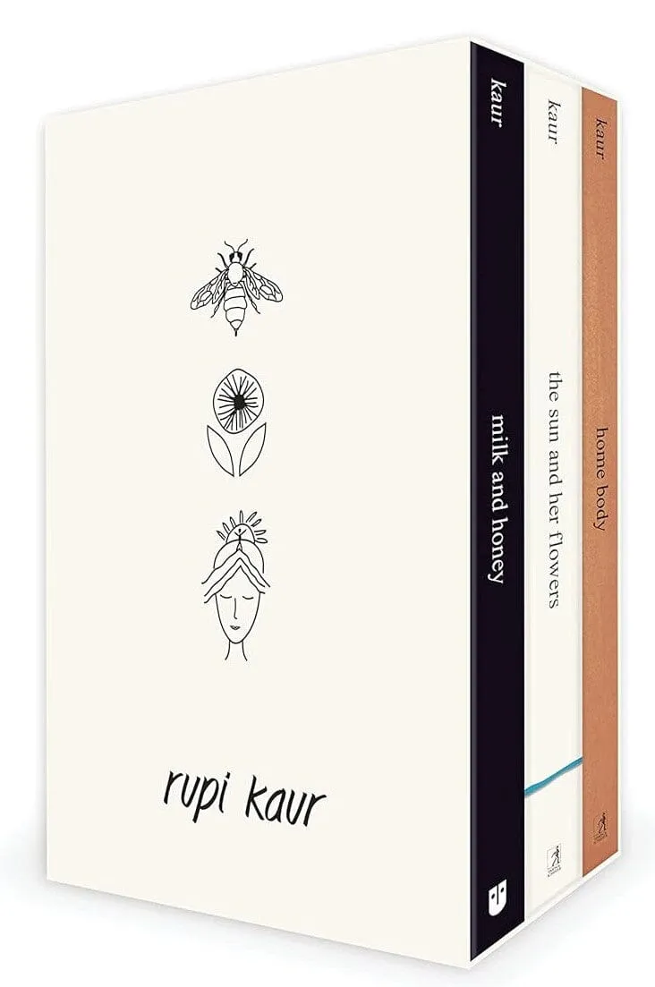 Rupi Kaur 3 Poetry Books Collection Box Set - Non-Fiction - Paperback