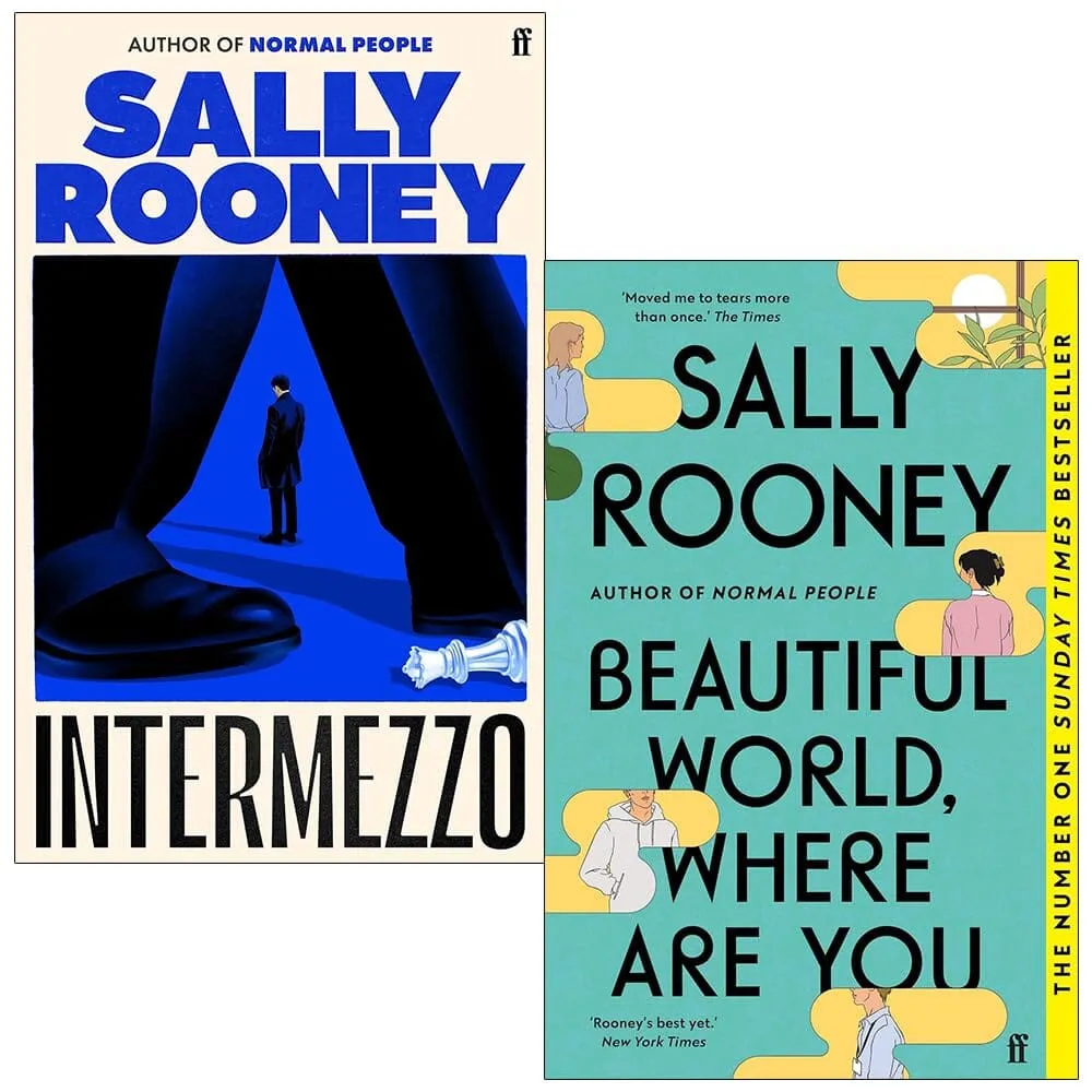 Sally Rooney 2 Books Collection Set - Fiction - Paperback/Hardcover