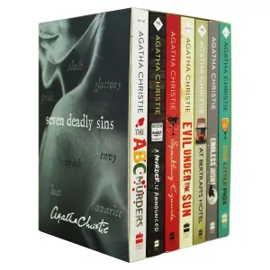 Seven Deadly Sins 7 Books Box Set Collection by Agatha Christie - Fiction - Paperback