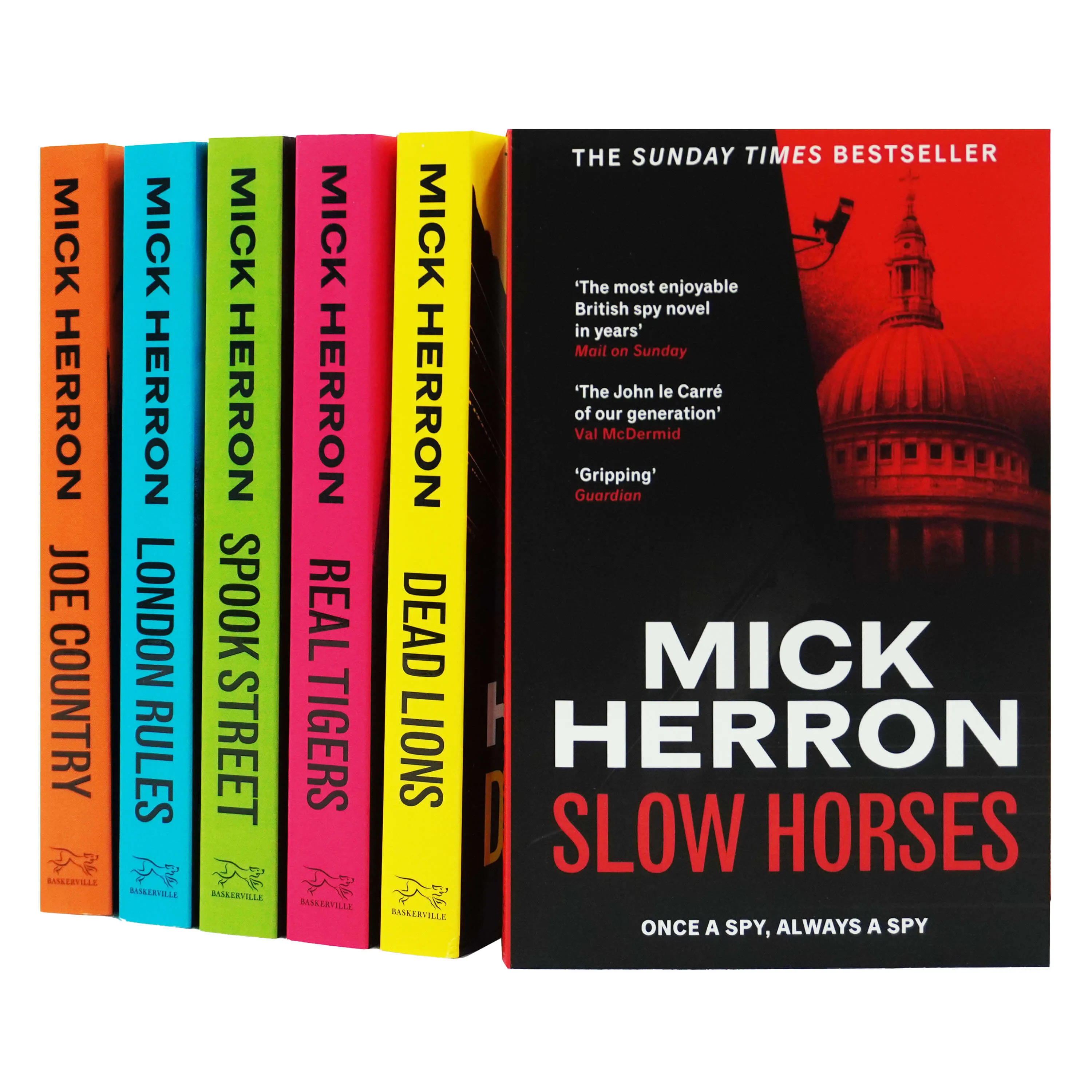 Slough House Series (Book 1-6) by Mick Herron: 6 Books Collection Set - Fiction - Paperback