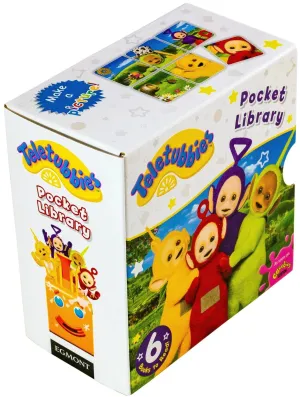 Teletubbies Pocket Library 6 Book Collection - Ages 0-5 - Board Books