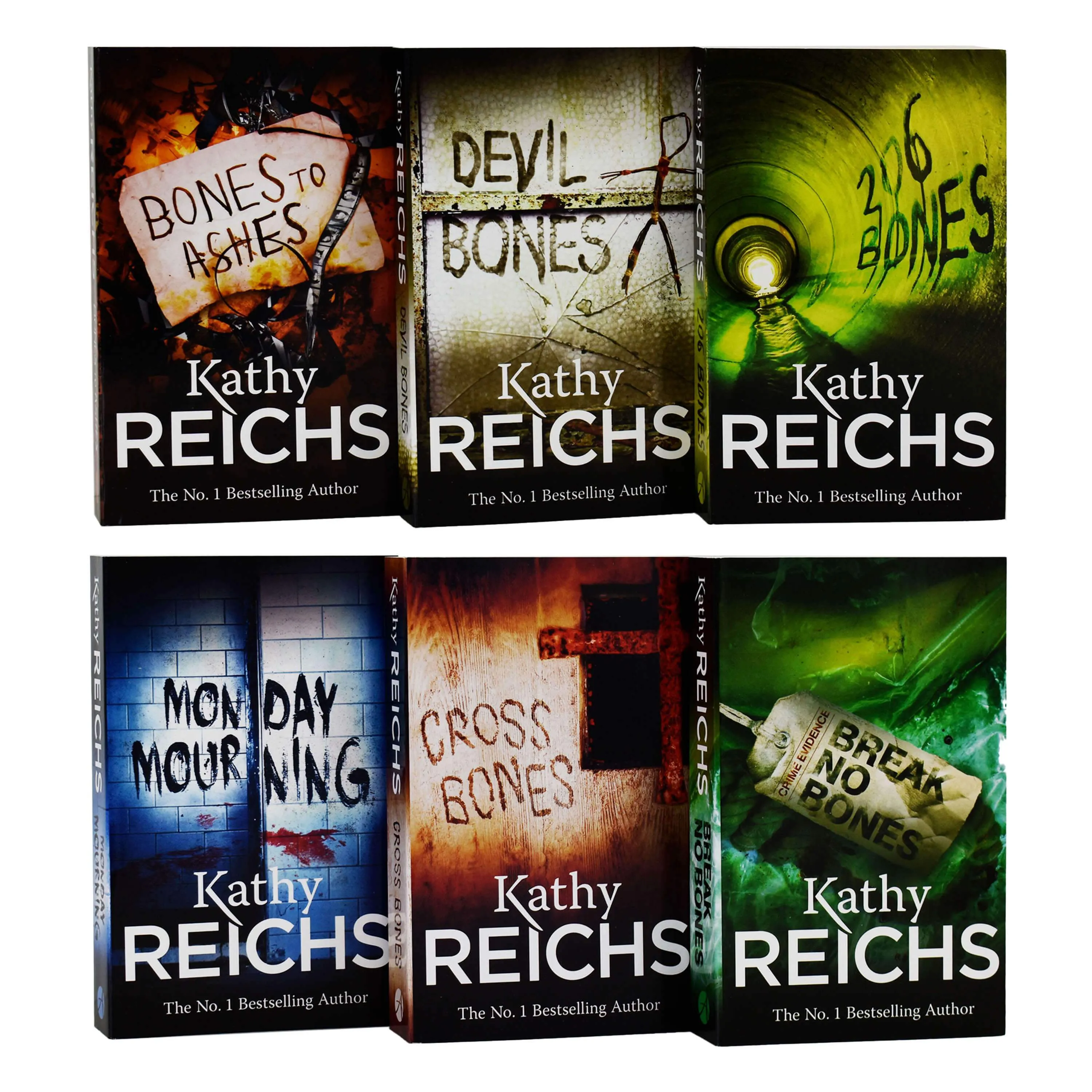 Temperance Brennan by Kathy Reichs: Books 1-12 Collection Set - Fiction - Paperback