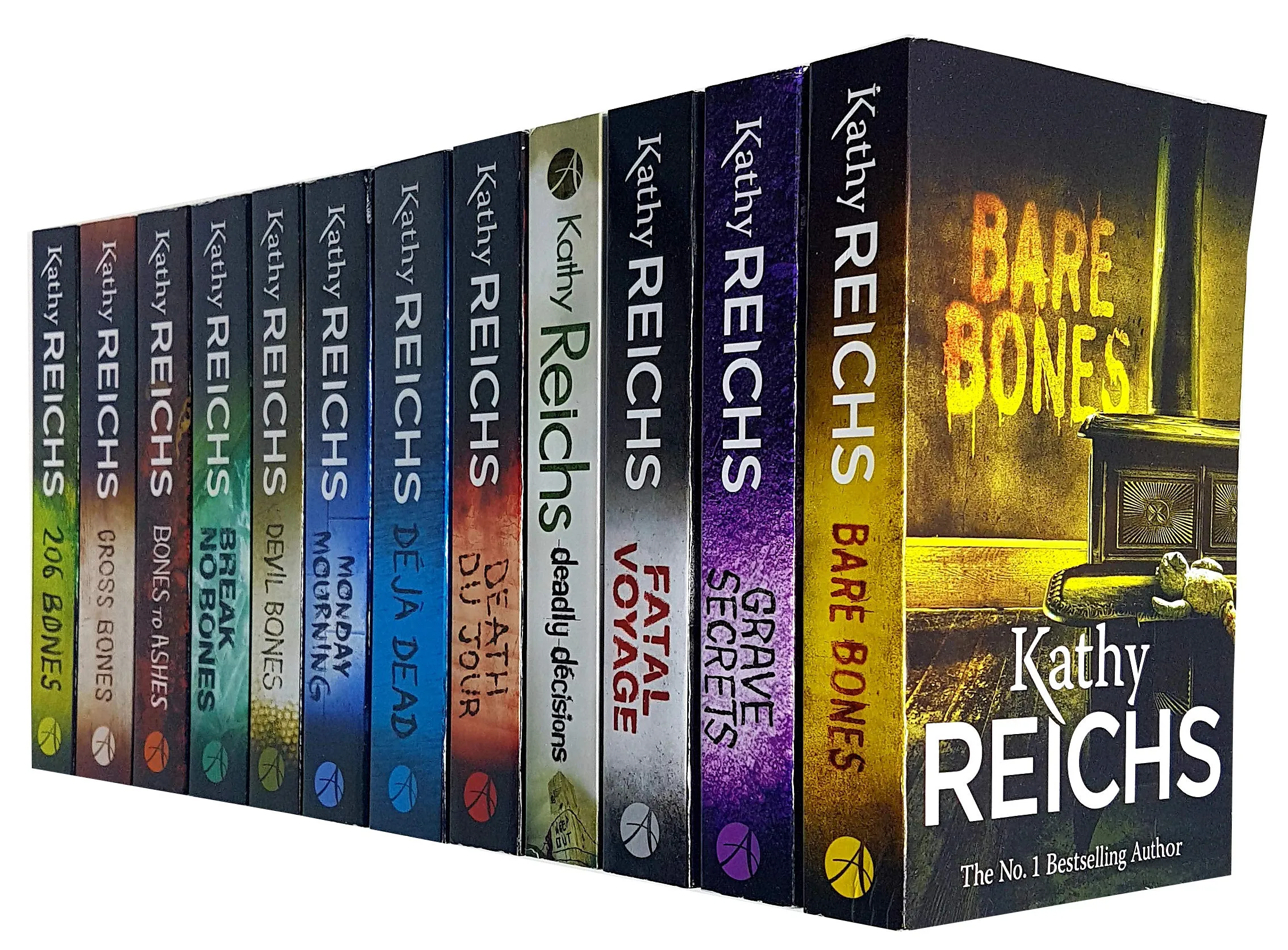 Temperance Brennan by Kathy Reichs: Books 1-12 Collection Set - Fiction - Paperback