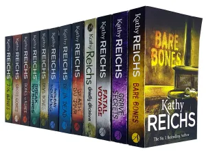 Temperance Brennan by Kathy Reichs: Books 1-12 Collection Set - Fiction - Paperback