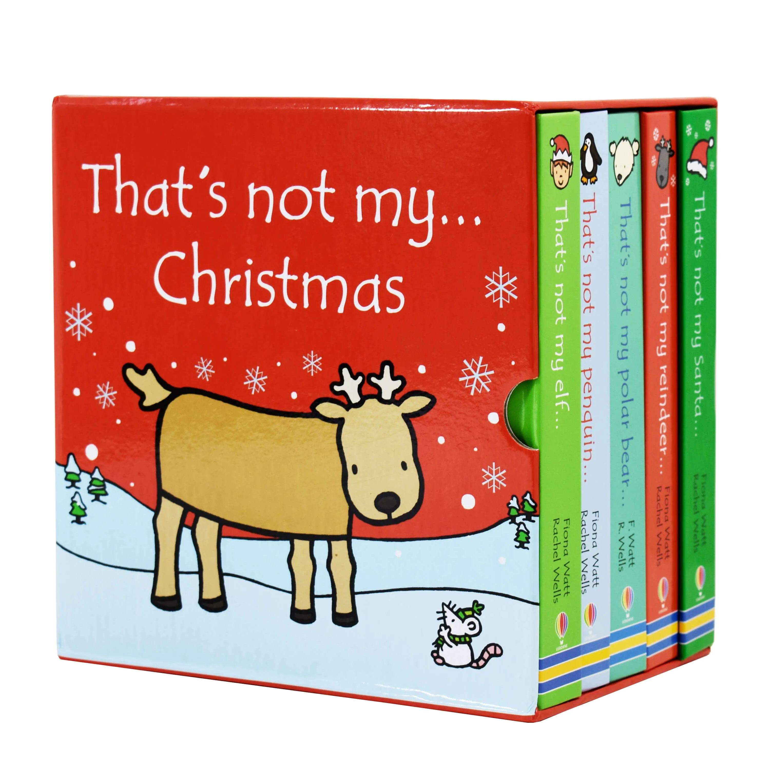 That's not my... Christmas Box Set 5 Books Collection by Fiona Watt & Rachel Wells - Ages 0-5 - Board Book