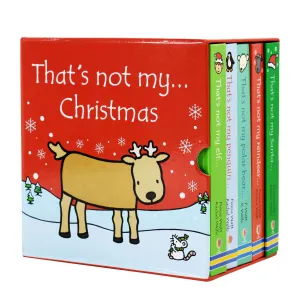 That's not my... Christmas Box Set 5 Books Collection by Fiona Watt & Rachel Wells - Ages 0-5 - Board Book