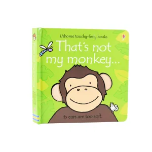 That's not my monkey... by Fiona Watt & Rachel Wells – Age 0-5 - Board Book