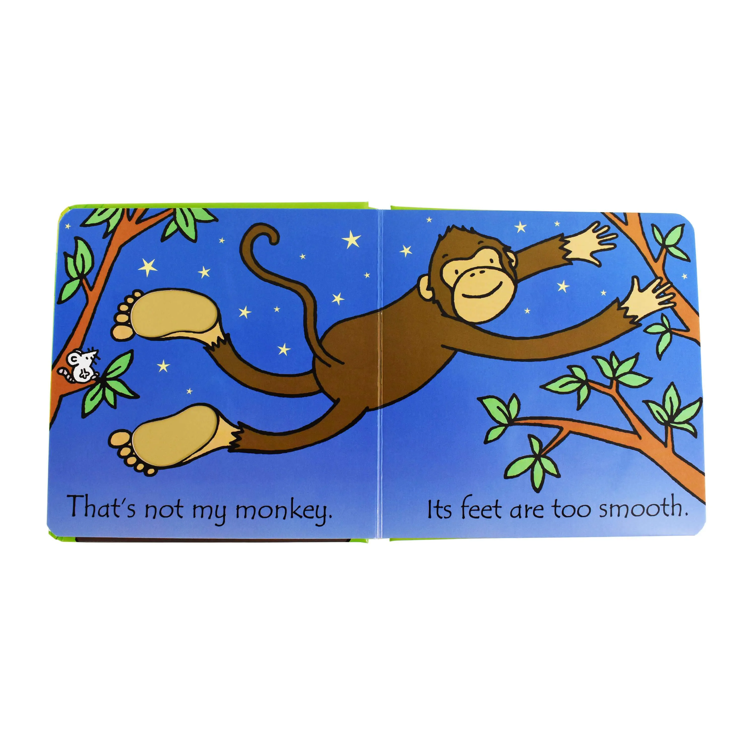 That's not my monkey... by Fiona Watt & Rachel Wells – Age 0-5 - Board Book