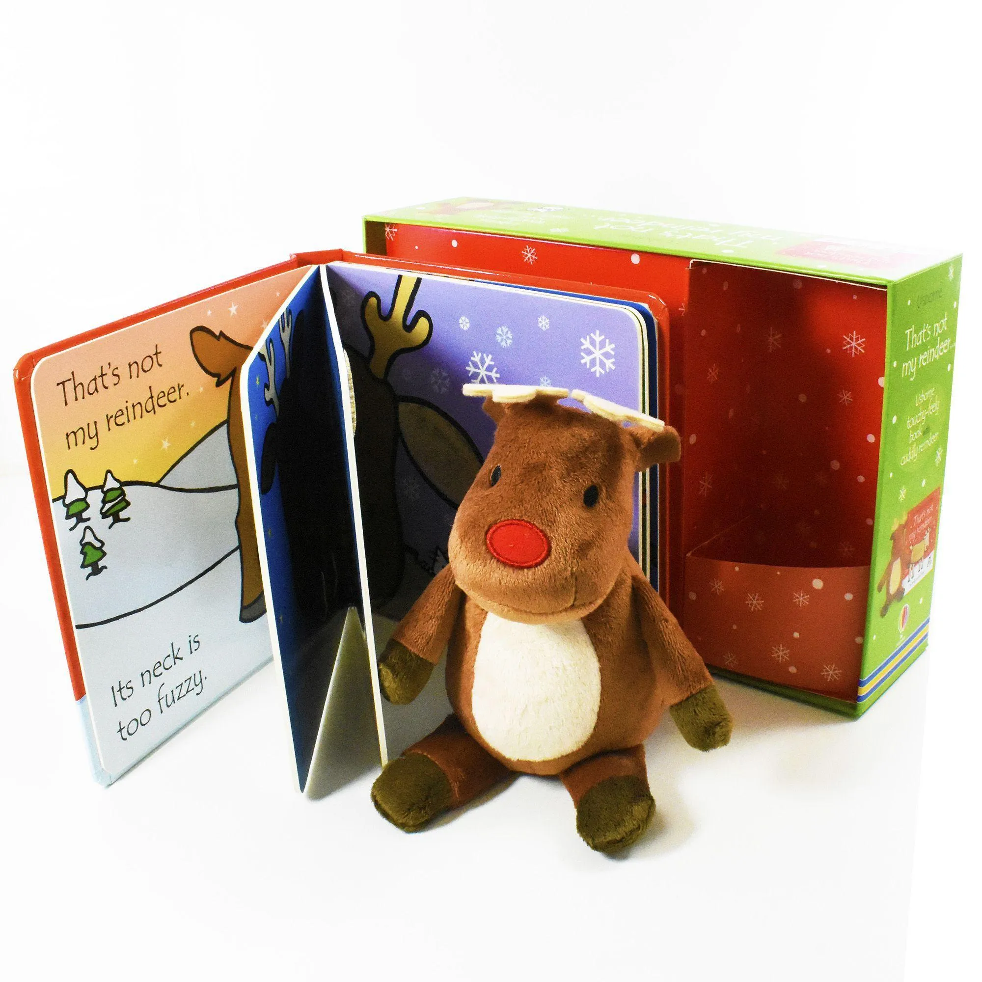 That's not my reindeer... by Fiona Watt & Rachel Wells with Toy - Ages 0-5 - Board Book