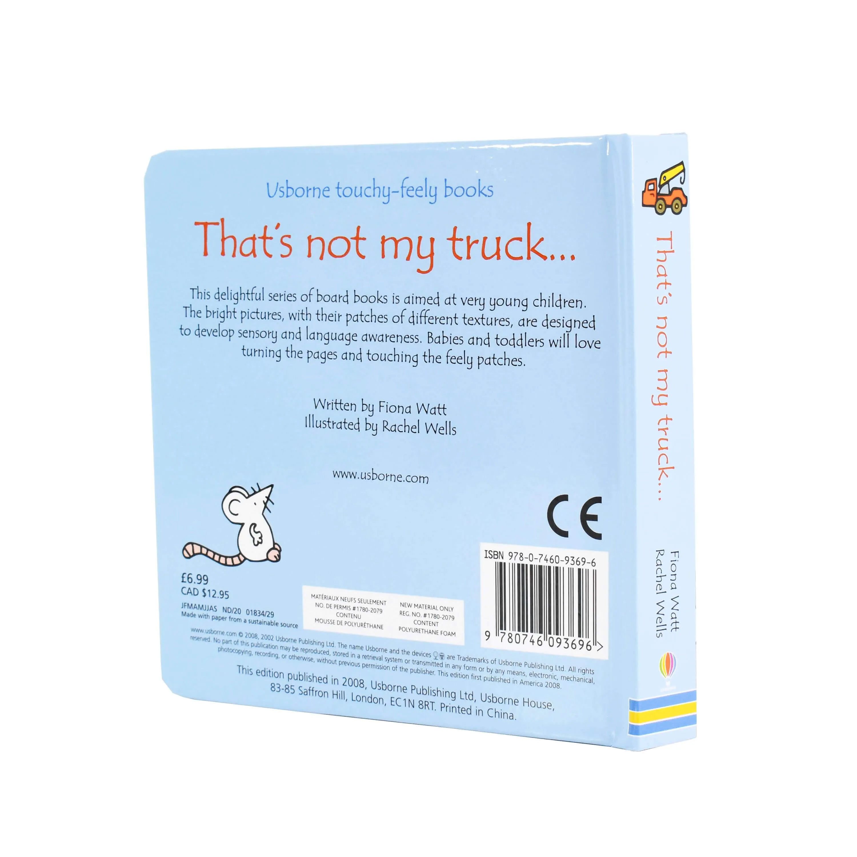 That's not my truck... by Fiona Watt & Rachel Wells - Ages 0-5 - Board Book