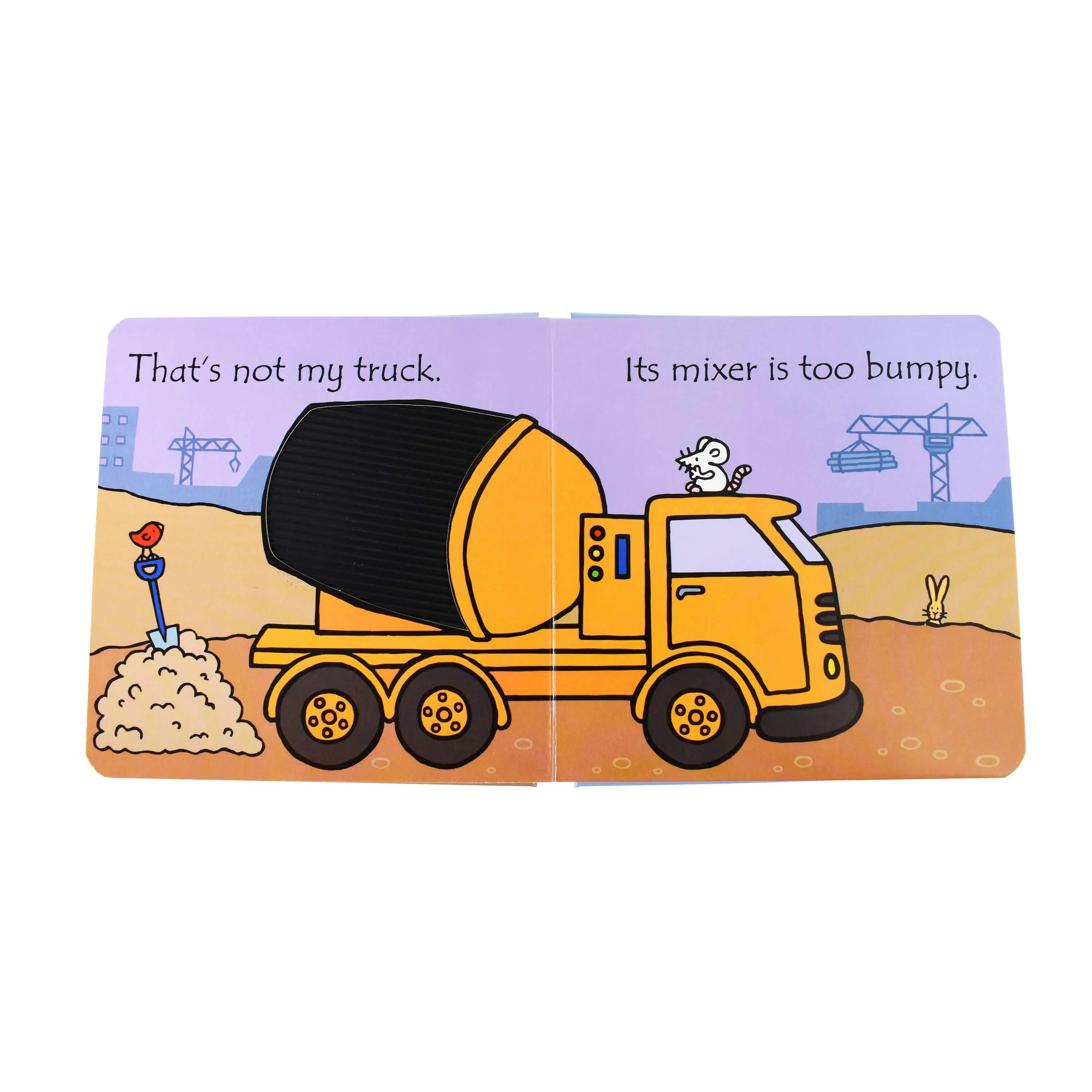 That's not my truck... by Fiona Watt & Rachel Wells - Ages 0-5 - Board Book