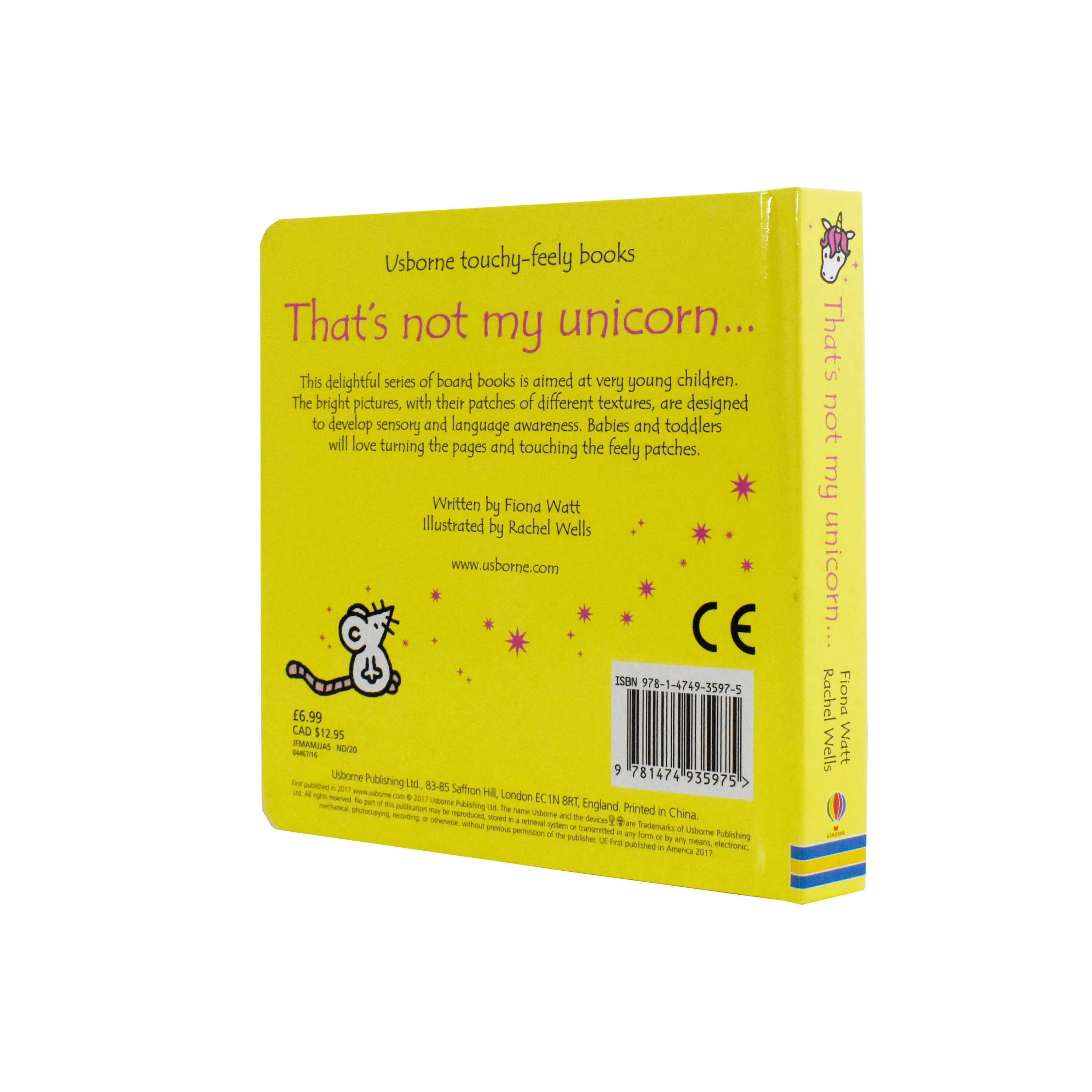 That's not my unicorn... by Fiona Watt & Rachel Wells - Ages 0-5 - Board Book