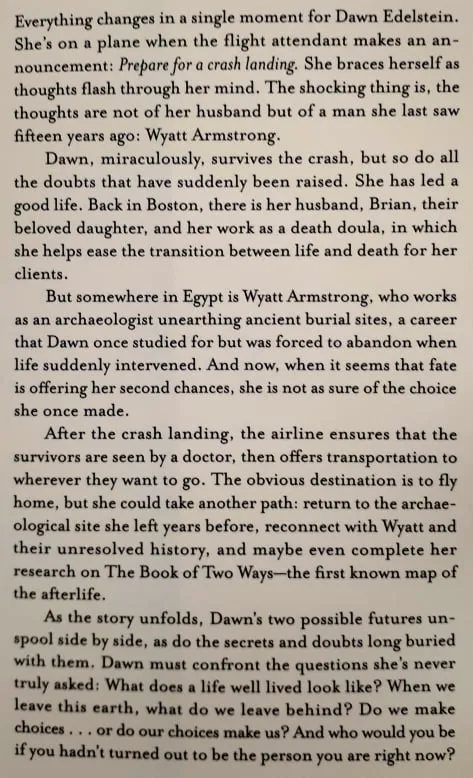 THE BOOK OF TWO WAYS - Jodi Picoult