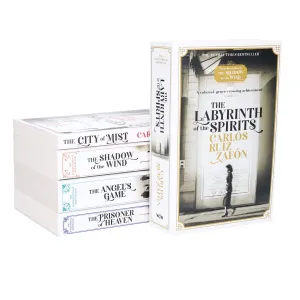 The Cemetery of Forgotten Books by Carlos Ruiz Zafon: Books 1-5 Collection Set - Fiction - Paperback