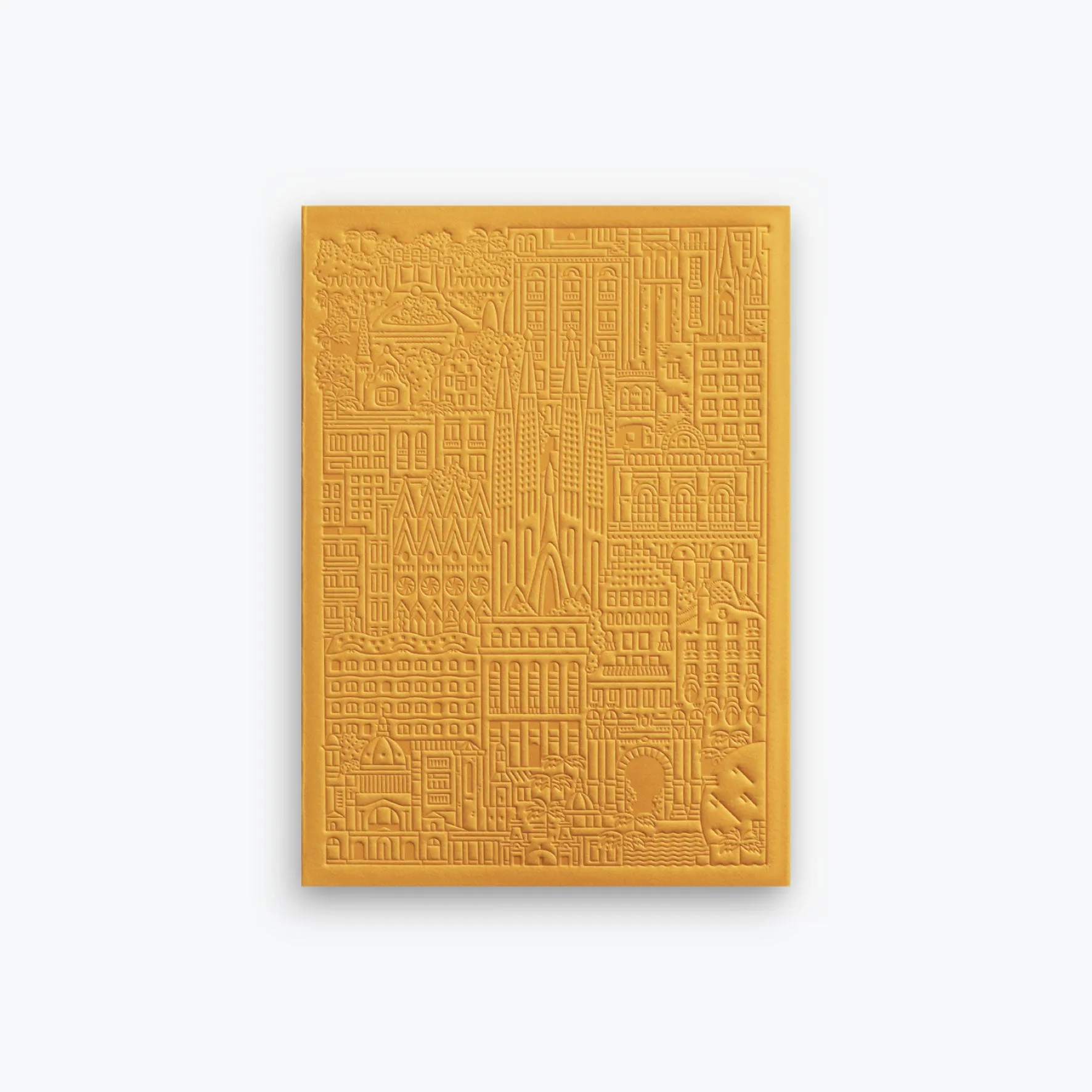 The City Works - Notebook - Barcelona - B6 - Yellow