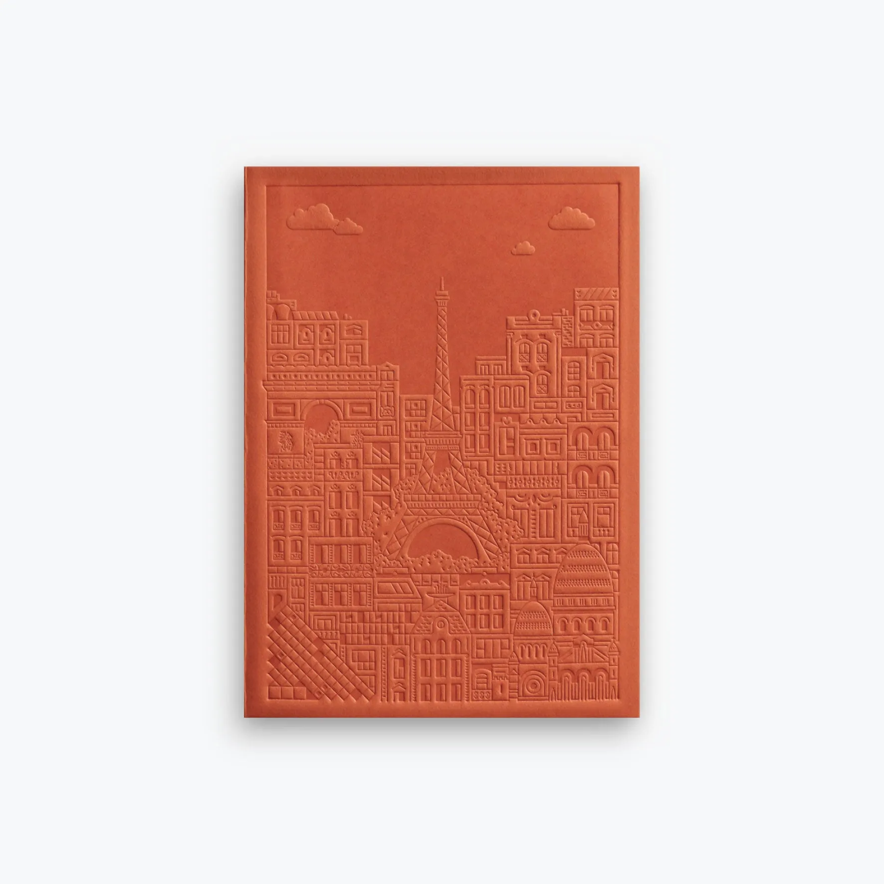 The City Works - Notebook - Paris - B6 - Rust