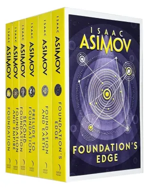 The Foundation Series by Isaac Asimov 6 Books Collection Set - Fiction - Paperback