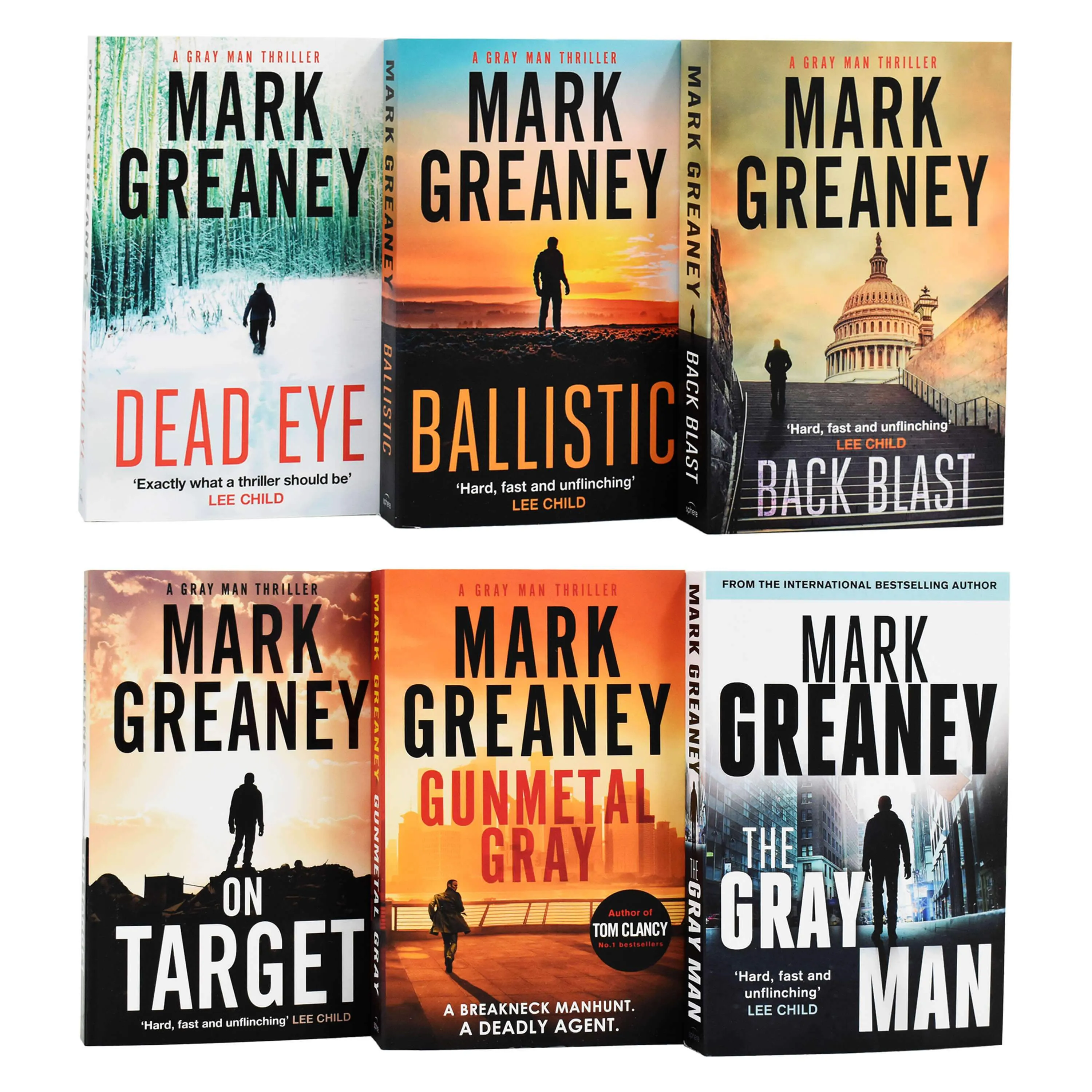 The Gray Man by Mark Greaney 6 Books Collection Set - Fiction - Paperback