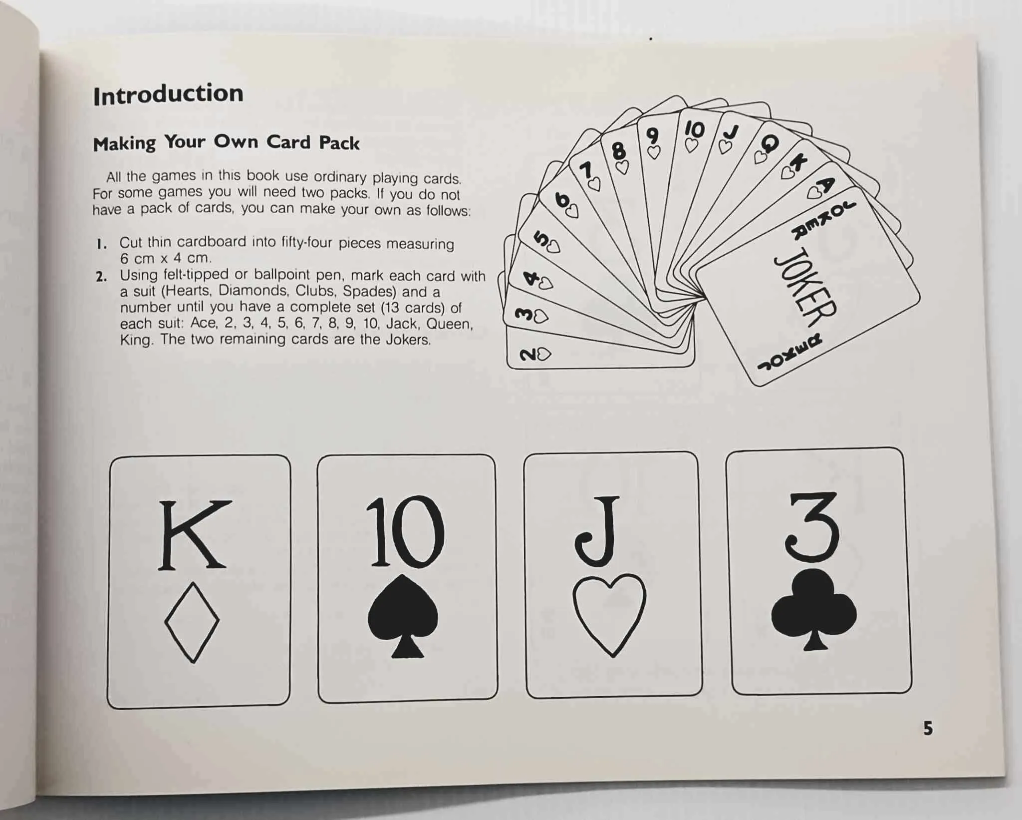 THE GREAT CARD GAMES BOOK - Heather Ruth Mackie